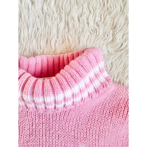 90’s Pink Snowflake Sweater 24 Months Christmas Holiday - Picture 4 of 8